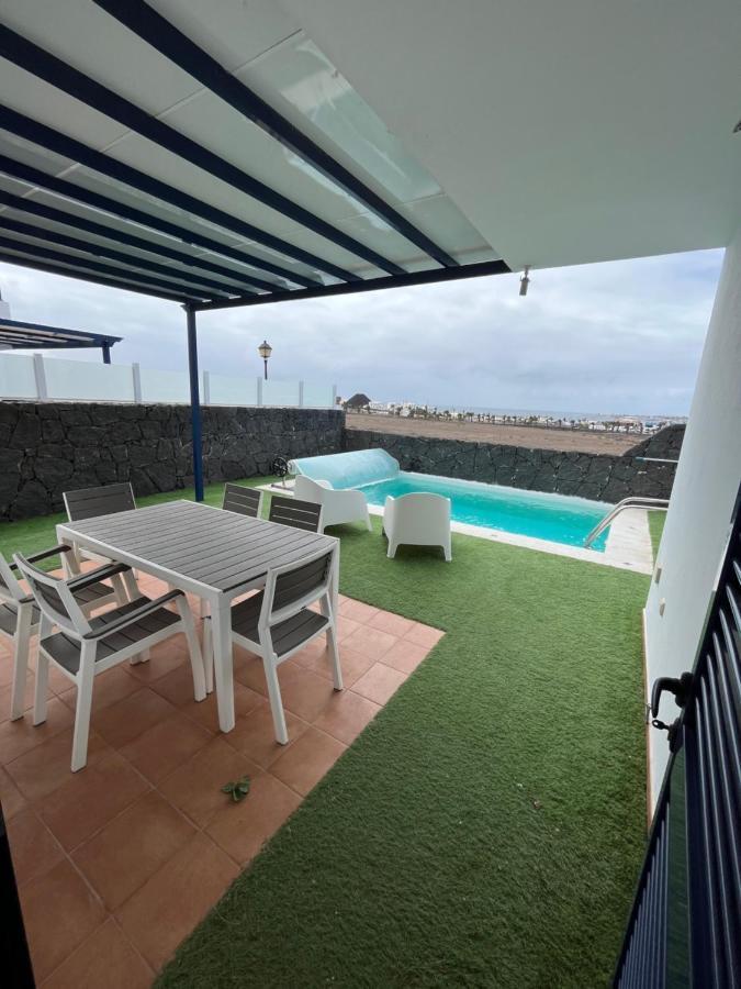 Villa Dompi Con Vistas Al Mar Y A Fuerteventura Playa Blanca  Luaran gambar